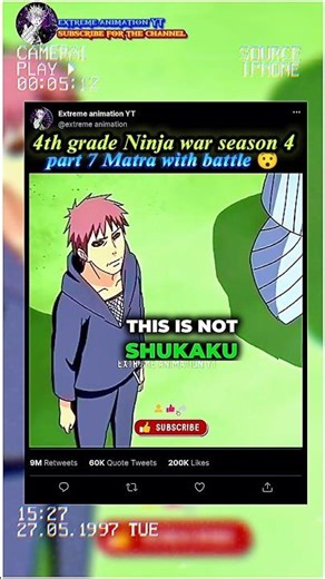 4th Great Ninja War Season 4 Part 7 | Ace Battle #anime 🔥 #Naruto#Shorts