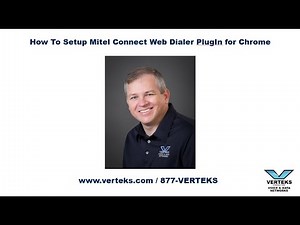 How To Setup Mitel Connect Web Dialer PlugIn for Chrome