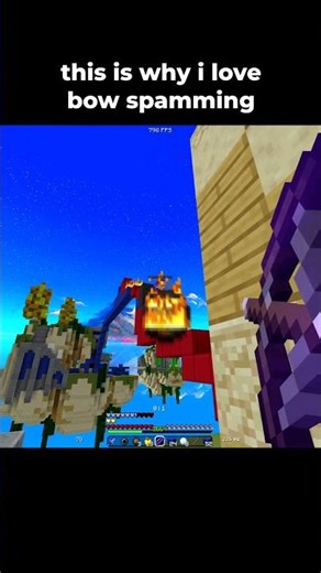 Bedwars Bow Spam Moment