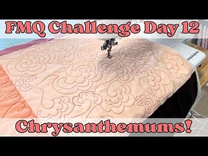 Easy Chrysanthemum Free Motion Quilting Tutorial! YOU CAN DO IT!