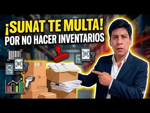 SUNAT EXIGE HACER INVENTARIOS AL MENOS UNA VEZ AL AÑO | TRIBUTAFACIL