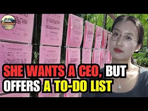 Older unmarried women in China！How high are their standards? Can you meet them?