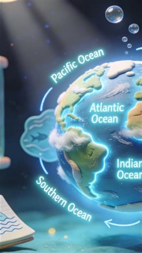 Oceans Explained For Kids | Ocean Facts and Learning Video