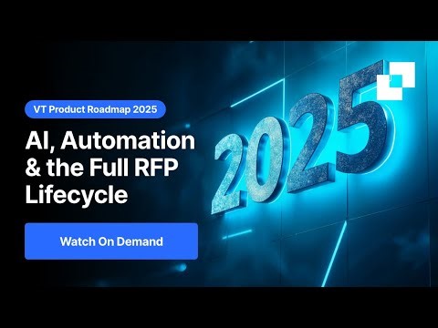VisibleThread Product Roadmap 2025: AI, Automation & the Full RFP Lifecycle