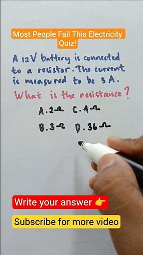 99% of People Get This Ohm's Law Question Wrong! ⚡