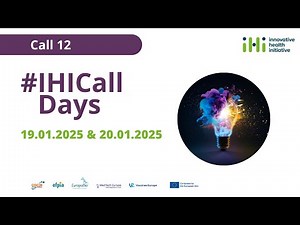 IHI Call Days - Call 12 (single stage) General information on call 12