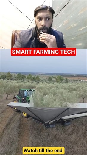 Tree-Shaking Machine Collects Fruit in Seconds #shorts