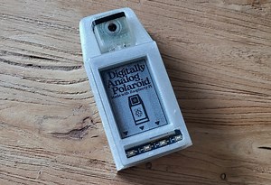 'digitally analog polaroid camera' runs on raspberry pi and custom-code to capture memories