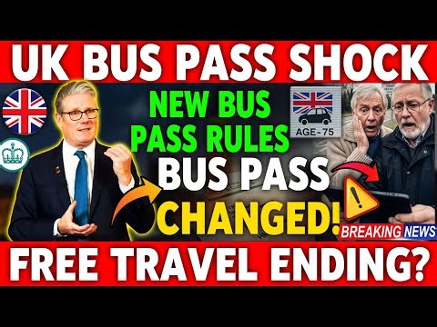 💥 SHOCKING UK Bus Pass Update | January 1, 2026 | Millions Face New Travel Rules