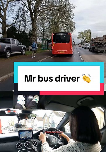 Driving commentary #driving #talk #teacher #london #road #car #learn #howto #drive #fyp #pov #bus #driver #test