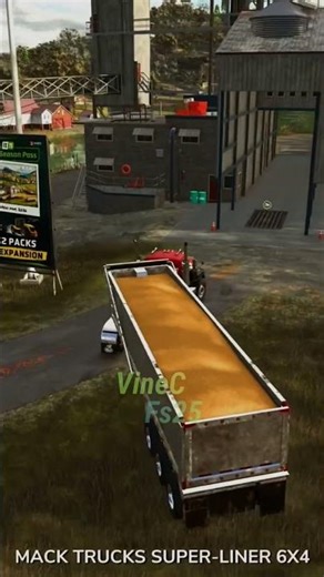 CARREGANDO o CAMINHÃO com GRÃOS #viral #farmingsimulator #farming