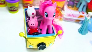 Play Doh My Little Pony Ice Cream Shop Peppa Pig Spongebob Frozen MLP Toys