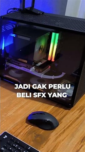 Casing Mini ITX Salah! VBR E90 Muat Motherboard dan PSU ATX Beneran!