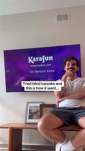 On Bended Knees karaoke cover — blind karaoke challenge