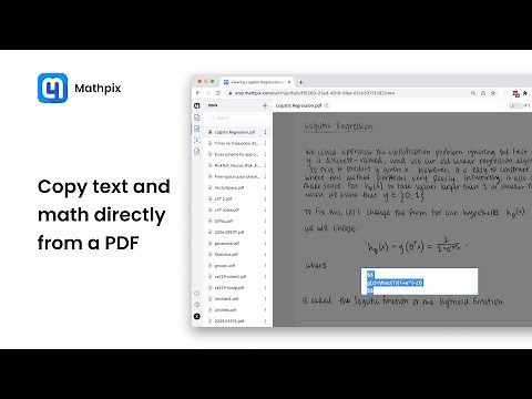 How to copy text and math from a PDF