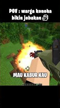 Testing Konoha villager traps #minecraft #shorts #funny