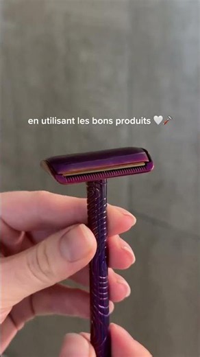 Simple comme bonjour 😙 Tu ne le regretteras pas ! #rasoir #rasoirdesureté #skincare #été