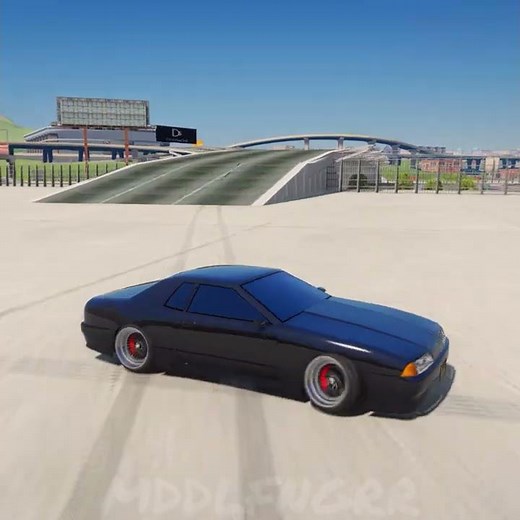 Drift Stunt at the GTA San Andreas map | FiveM