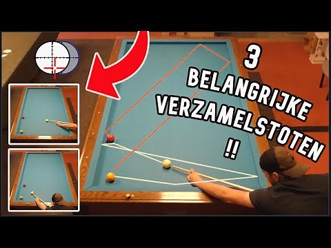 Three Gathering Shots Every Billiards Player Should Know! | Full Lesson | Carom Billiards