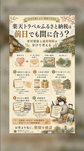 楽天トラベルふるさと納税は前日でも間に合う？