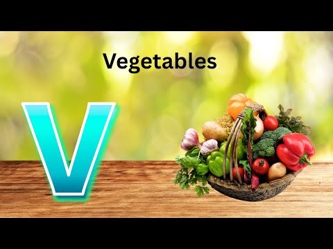 Vegetables ABC Song | Vegetables Alphabet Song | Phonics for Kids | Baby, Alphabet Letters