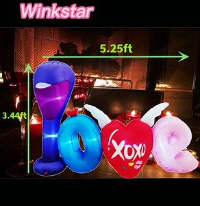 Watch Valentines Day Inflatables Lvoe on Amazon Live