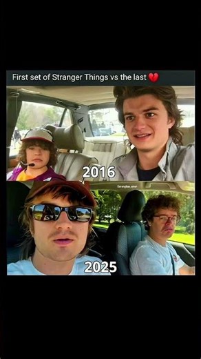 First Set VS Last Set of ST #strangerthings