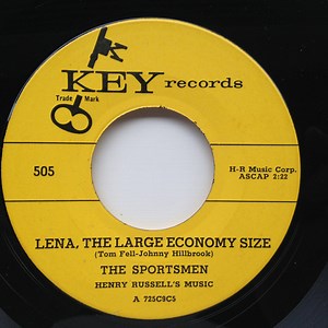 The Sportsmen Quartet, Henry Russell's Music - Lena, The Large Economy Size / Halls Of Ivy