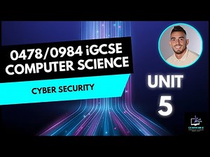 0478/0984 iGCSE Computer Science - Unit 5 Lesson 4: Methods of Cyber Security