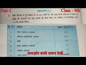 Class 9 Maths Exercise 12.1 in hindi | ex 12.1 class 9 maths | prashnawali 12.1 class 9 in hindi