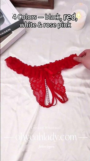Sexy Lace Thong Collection | 4 Colors Available | S-2XL Lingerie Wholesale