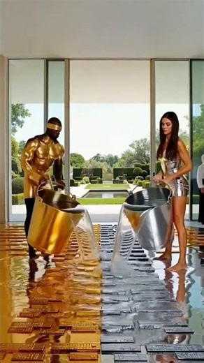 THIS DOUBLE FLOOR IS AWESOME ! 😱 Epoxy Metallic Floor #epoxy #diy #floor