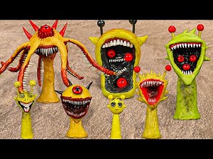 I Catch NEW ALL PHASES 1-10 EVOLUTION OF SIMON YELLOW SPRUNKI in real life