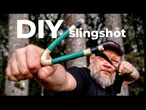 ( Bushcraft Survival ) Easy DIY Slingshot Anyone Can Make!