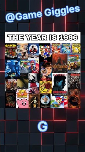 1996The Golden Year of Gaming&Movies 🎮🎬#1996 #GamingNostalgia #RetroGaming #ClassicMovies #90sKids