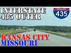 I-435 Outer - FULL Loop ALL Exits - Kansas City - Missouri - 4K Highway Drive