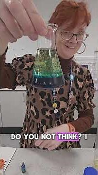 Mini Lava Lamp in a Conical Flask | Mesmerising School Science Demo