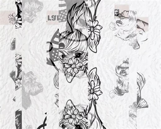 Cesky Terrier Dog SVG Bundle: Silhouette Clipart, Decal Vector (PNG) - Etsy Canada