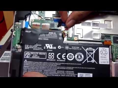 Replacing Acer Iconia W4 battery