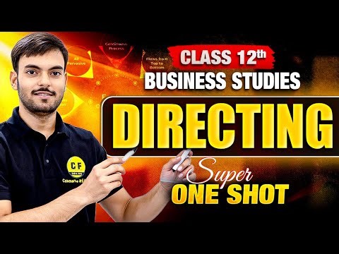 Directing: Super One Shot 🚀 | Class 12 Business Studies | Boards 2025-26 | Mayank Sir