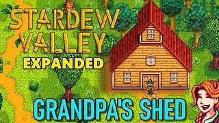 Stardew Valley Expanded Mod - Restoring Grandpa's Shed