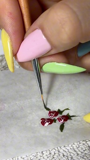 Nail art idea 💅😍 #diy #nailcharms #nailinspo #nailstickers | Limegirl Nails