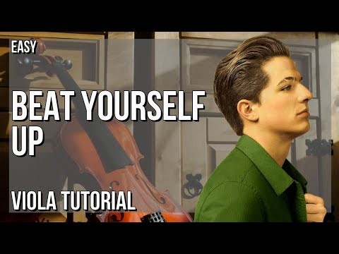 SUPER EASY: How to play Beat Yourself Up by Charlie Puth on Viola (Tutorial)