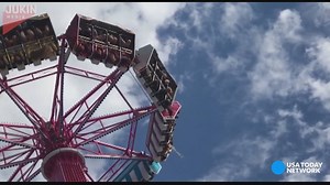Unlucky people riding on this Texas State Fair attraction got a little more than they bargained for. Warning: This video is every bit as nauseating as it sounds. | USA TODAY
