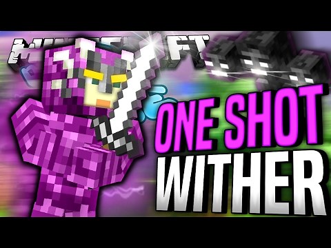 Minecraft - ONE SHOT WITHER - Project Ozone #91
