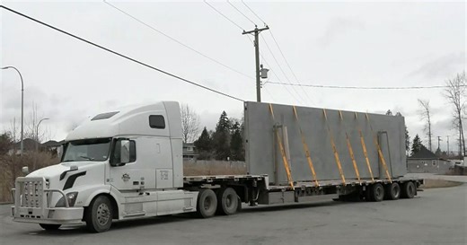 Another overpass strike in Langley