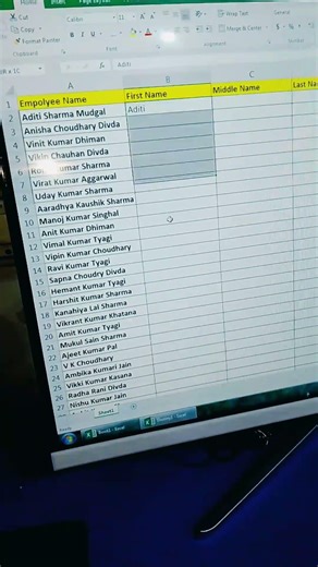 #computereducation #flashfill #easytipsshorts ✨✨👍