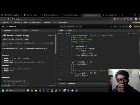 150 bài leetcode Bài 18: Permutation in String