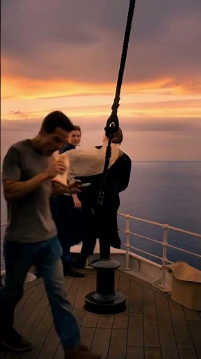 Titanic Bloopers which no one ever saw before #titanic #bloopers #behindthescenes #funny #shorts