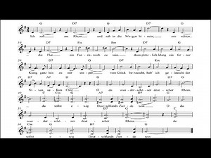 O du wunderschöner deutscher Rhein
